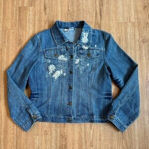 Vintage Suzette embroidered Jacket size large